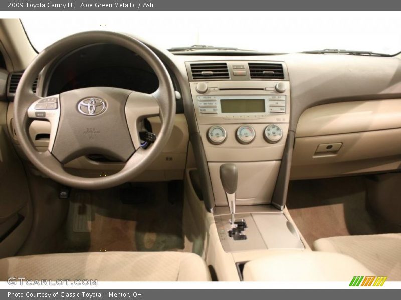 Aloe Green Metallic / Ash 2009 Toyota Camry LE