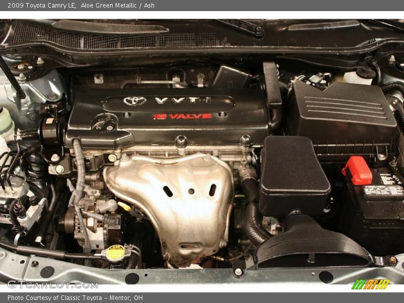 Aloe Green Metallic / Ash 2009 Toyota Camry LE