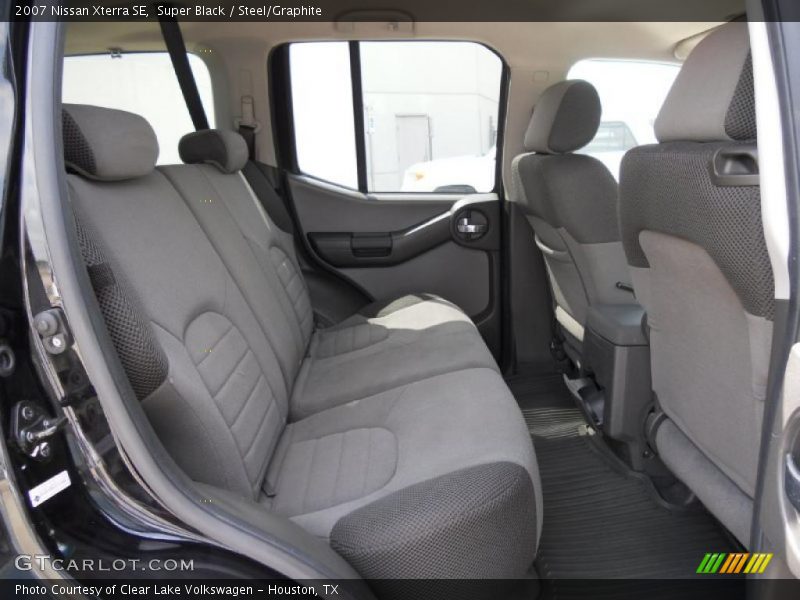 Super Black / Steel/Graphite 2007 Nissan Xterra SE