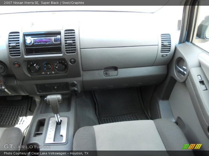 Super Black / Steel/Graphite 2007 Nissan Xterra SE