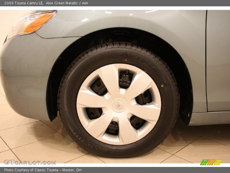 Aloe Green Metallic / Ash 2009 Toyota Camry LE