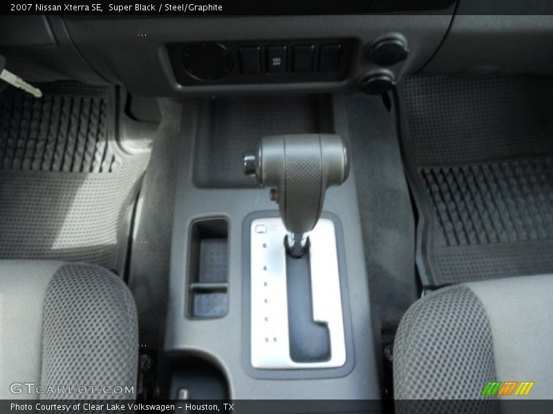 Super Black / Steel/Graphite 2007 Nissan Xterra SE