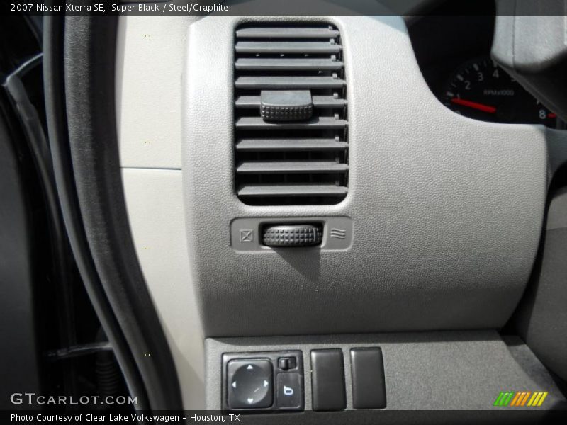Super Black / Steel/Graphite 2007 Nissan Xterra SE
