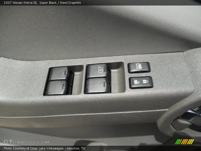 Super Black / Steel/Graphite 2007 Nissan Xterra SE