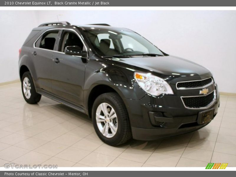 Black Granite Metallic / Jet Black 2010 Chevrolet Equinox LT