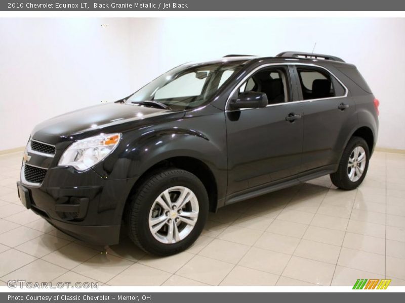 Black Granite Metallic / Jet Black 2010 Chevrolet Equinox LT