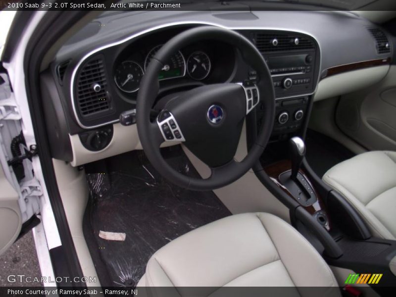  2010 9-3 2.0T Sport Sedan Parchment Interior