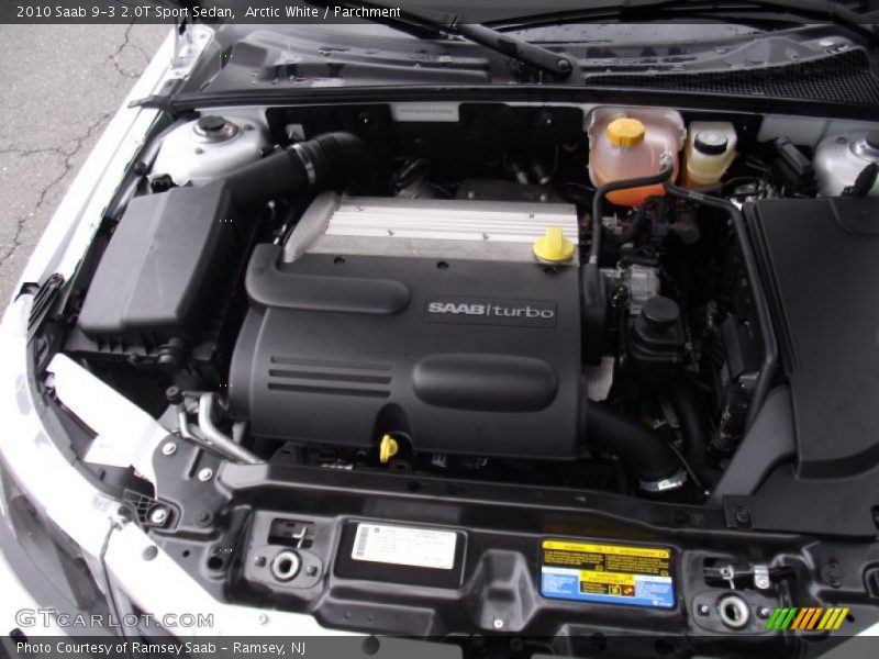  2010 9-3 2.0T Sport Sedan Engine - 2.0 Liter Turbocharged DOHC 16-Valve V6