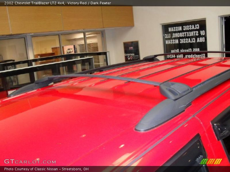 Victory Red / Dark Pewter 2002 Chevrolet TrailBlazer LTZ 4x4
