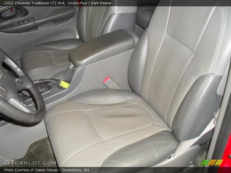 Victory Red / Dark Pewter 2002 Chevrolet TrailBlazer LTZ 4x4