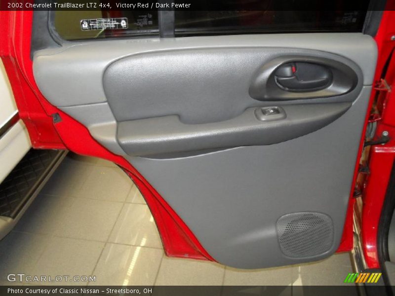 Victory Red / Dark Pewter 2002 Chevrolet TrailBlazer LTZ 4x4
