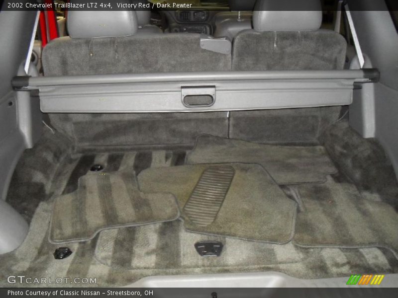 Victory Red / Dark Pewter 2002 Chevrolet TrailBlazer LTZ 4x4