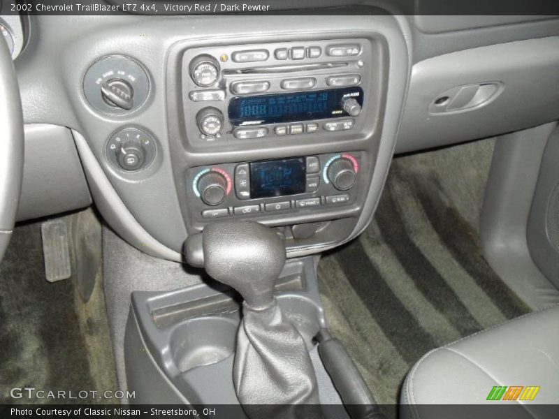 Victory Red / Dark Pewter 2002 Chevrolet TrailBlazer LTZ 4x4