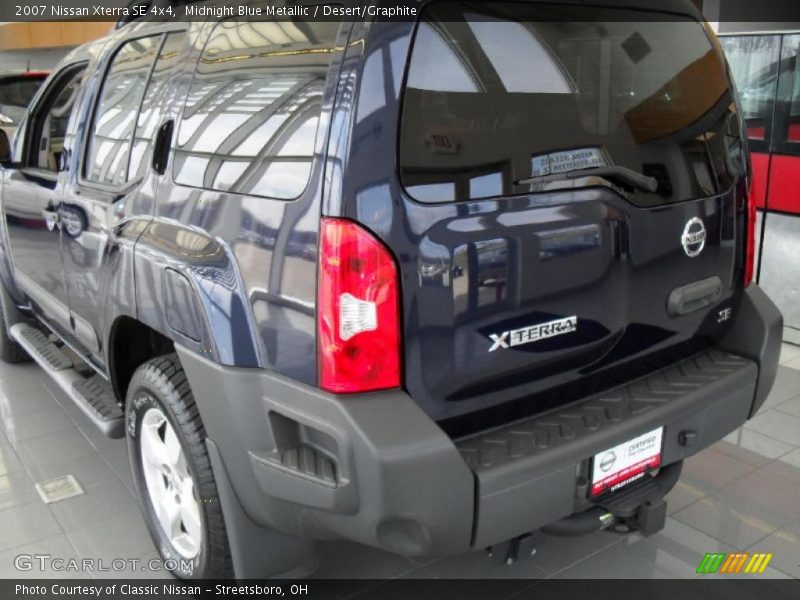 Midnight Blue Metallic / Desert/Graphite 2007 Nissan Xterra SE 4x4