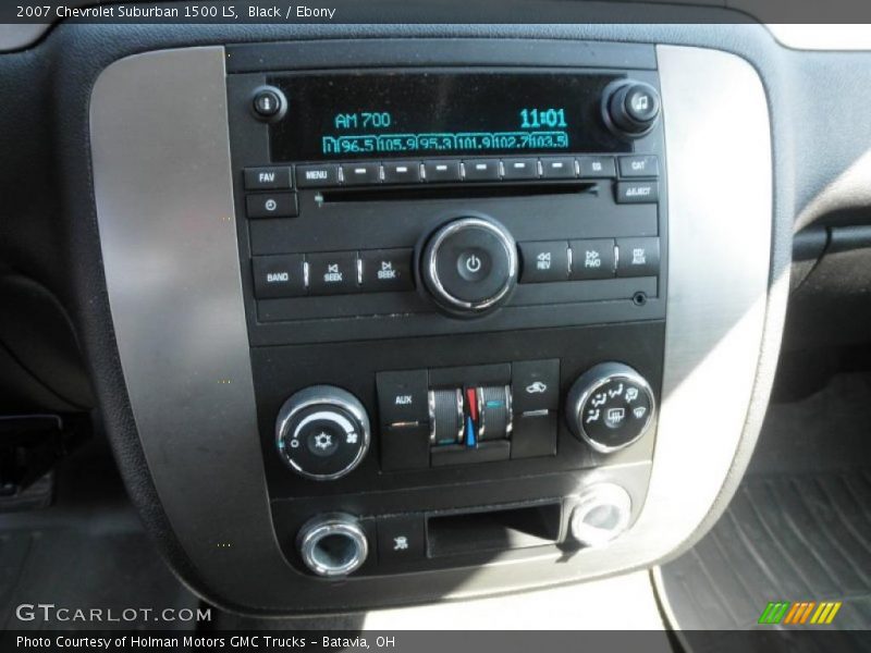 Black / Ebony 2007 Chevrolet Suburban 1500 LS