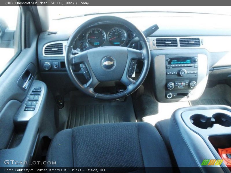 Black / Ebony 2007 Chevrolet Suburban 1500 LS