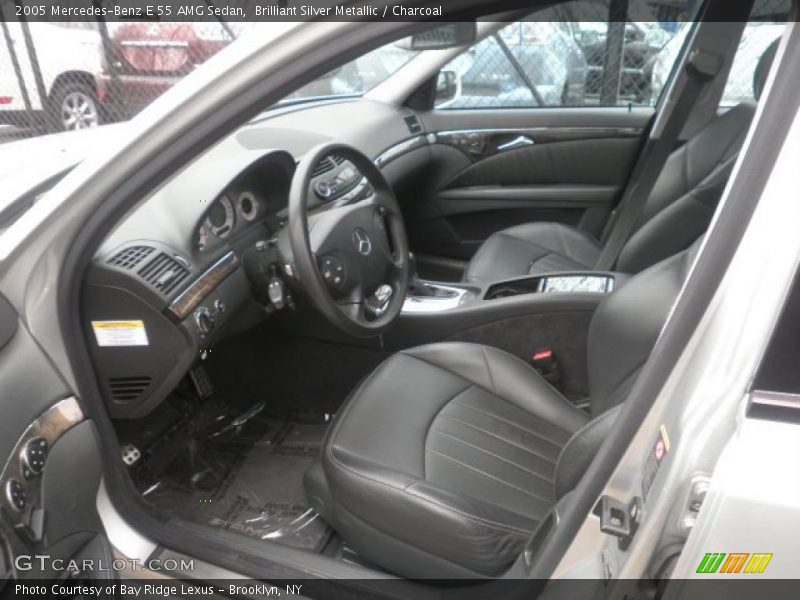  2005 E 55 AMG Sedan Charcoal Interior