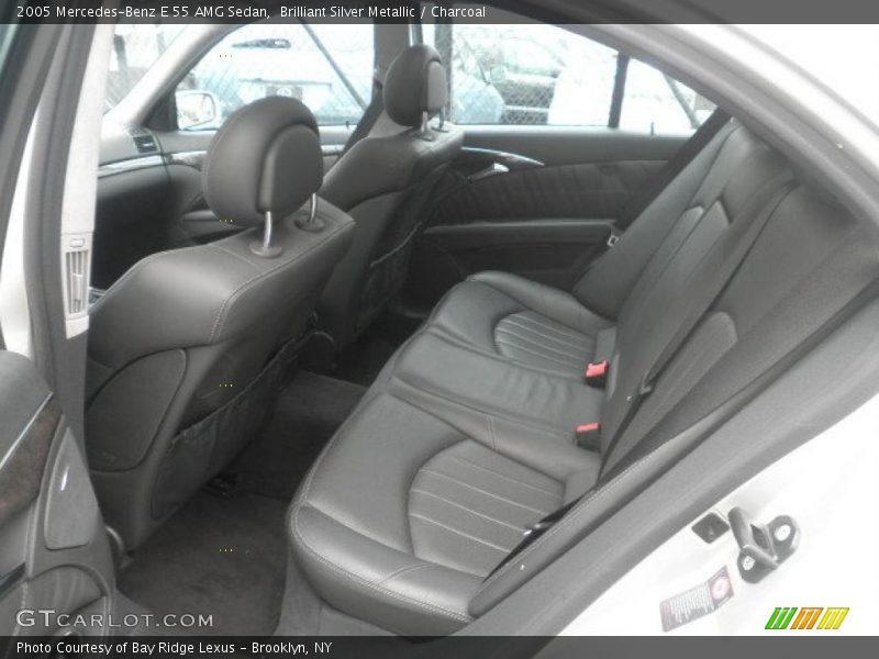  2005 E 55 AMG Sedan Charcoal Interior