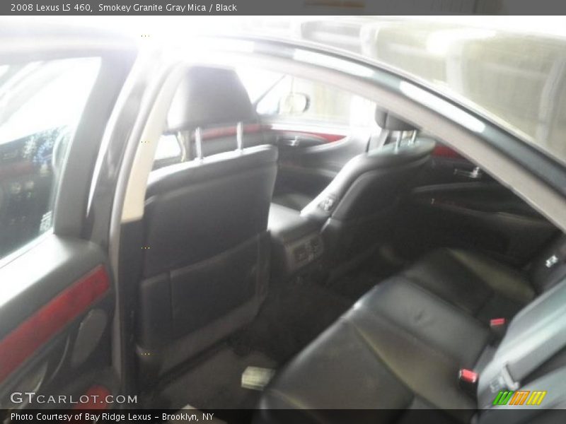 Smokey Granite Gray Mica / Black 2008 Lexus LS 460