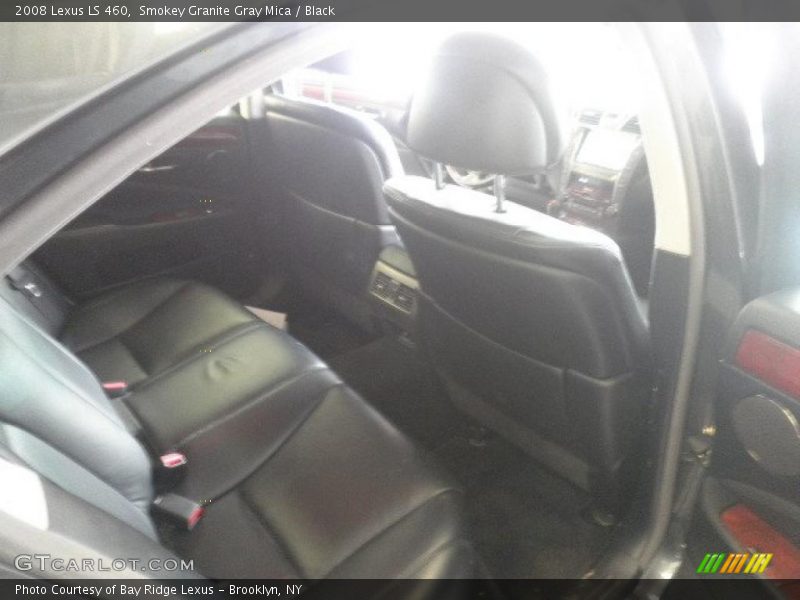 Smokey Granite Gray Mica / Black 2008 Lexus LS 460