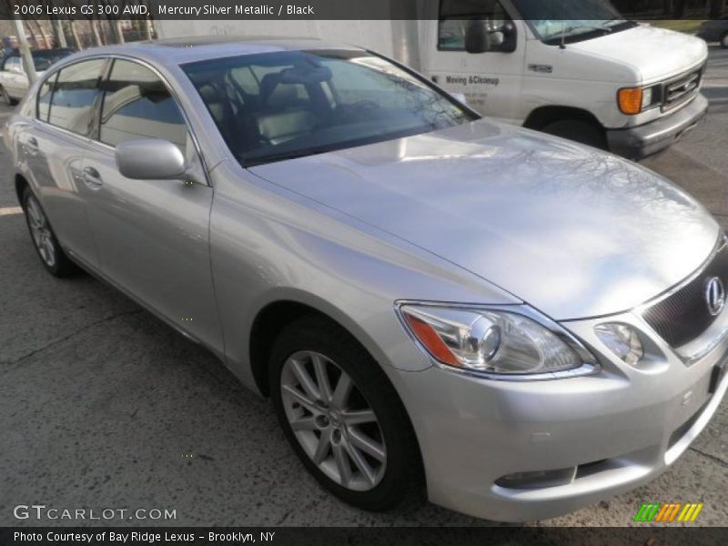 Mercury Silver Metallic / Black 2006 Lexus GS 300 AWD