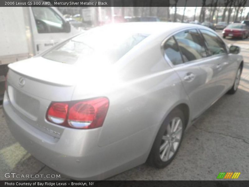Mercury Silver Metallic / Black 2006 Lexus GS 300 AWD