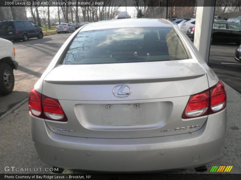 Mercury Silver Metallic / Black 2006 Lexus GS 300 AWD