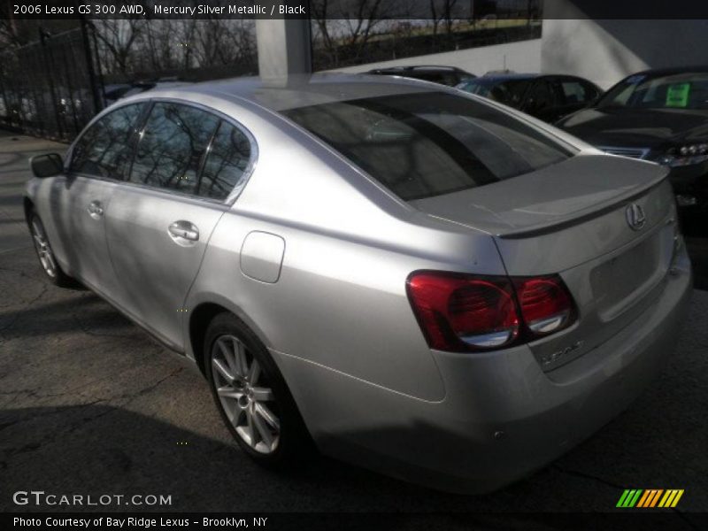 Mercury Silver Metallic / Black 2006 Lexus GS 300 AWD