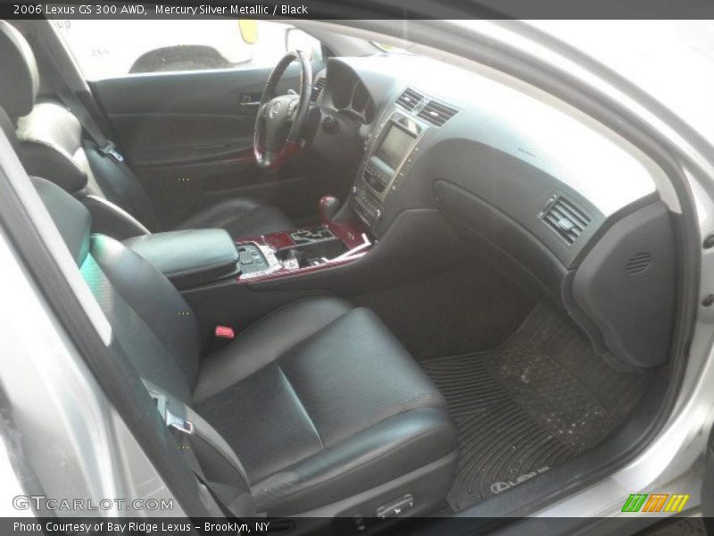 Mercury Silver Metallic / Black 2006 Lexus GS 300 AWD