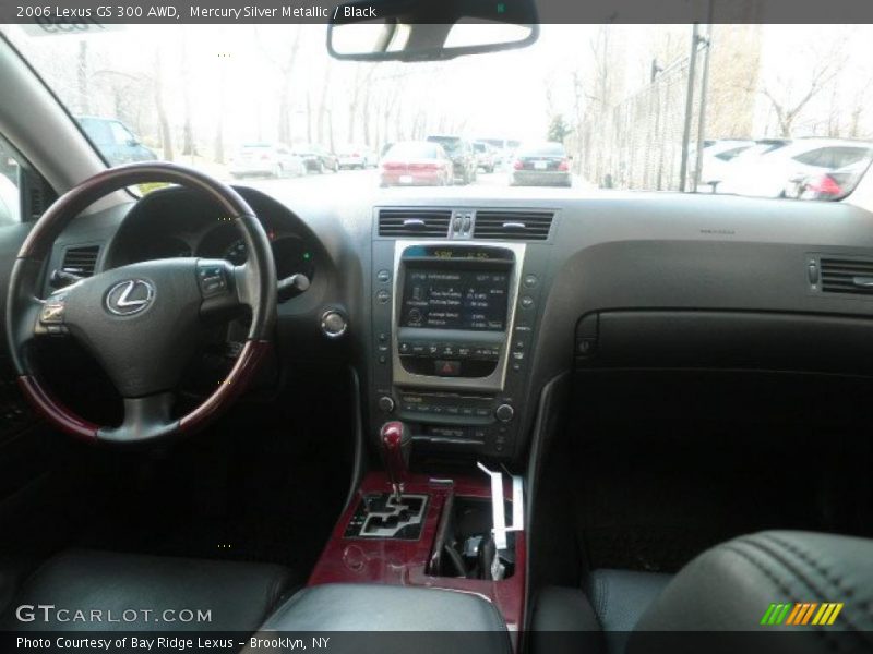 Mercury Silver Metallic / Black 2006 Lexus GS 300 AWD