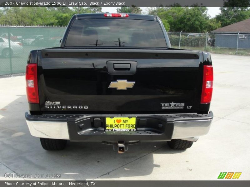 Black / Ebony Black 2007 Chevrolet Silverado 1500 LT Crew Cab