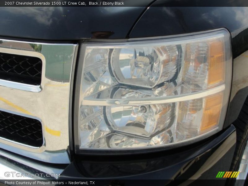 Black / Ebony Black 2007 Chevrolet Silverado 1500 LT Crew Cab