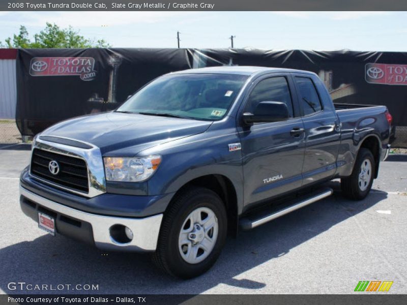 Slate Gray Metallic / Graphite Gray 2008 Toyota Tundra Double Cab