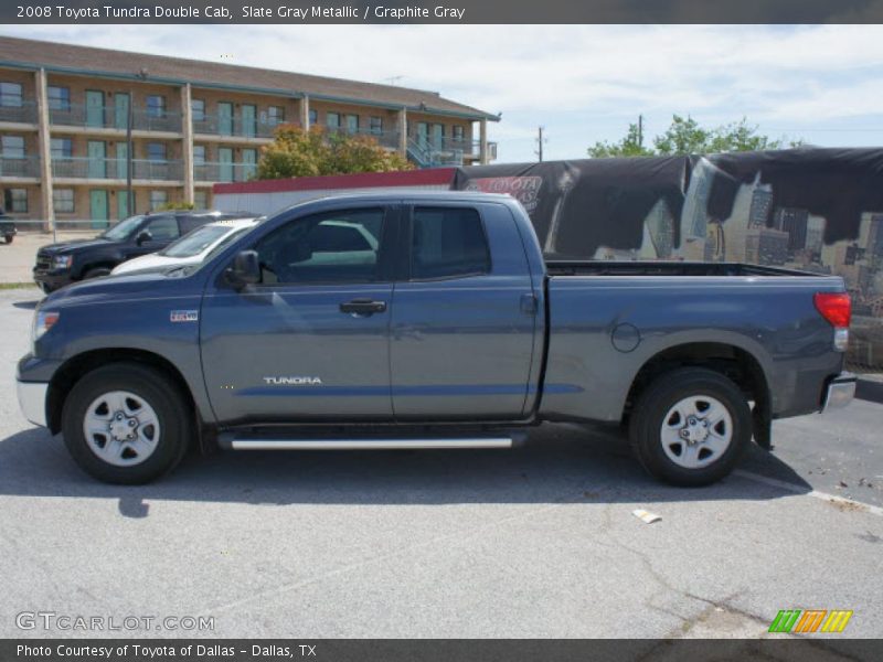 Slate Gray Metallic / Graphite Gray 2008 Toyota Tundra Double Cab
