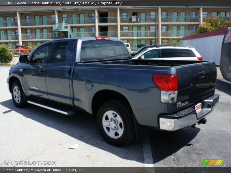 Slate Gray Metallic / Graphite Gray 2008 Toyota Tundra Double Cab