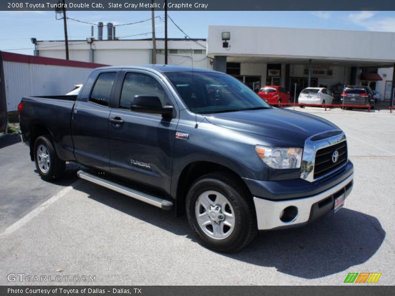 Slate Gray Metallic / Graphite Gray 2008 Toyota Tundra Double Cab