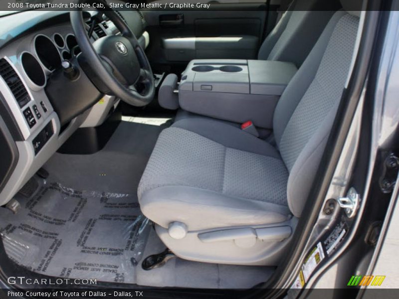 Slate Gray Metallic / Graphite Gray 2008 Toyota Tundra Double Cab
