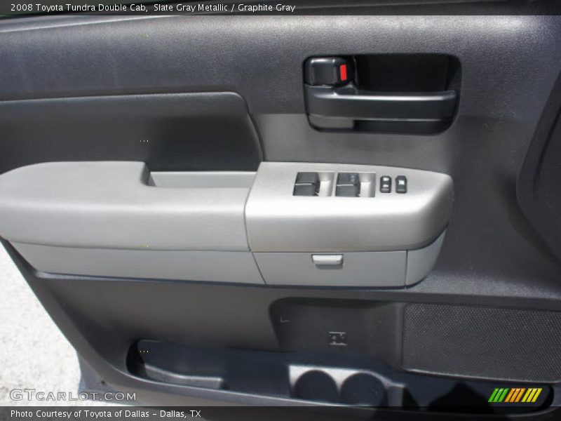 Slate Gray Metallic / Graphite Gray 2008 Toyota Tundra Double Cab