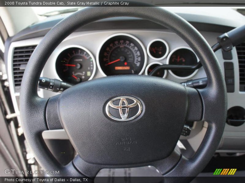 Slate Gray Metallic / Graphite Gray 2008 Toyota Tundra Double Cab