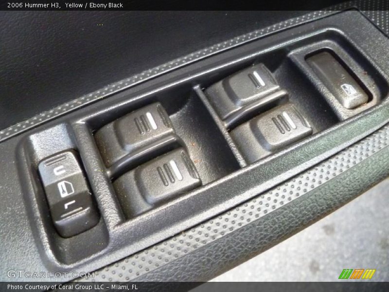 Yellow / Ebony Black 2006 Hummer H3