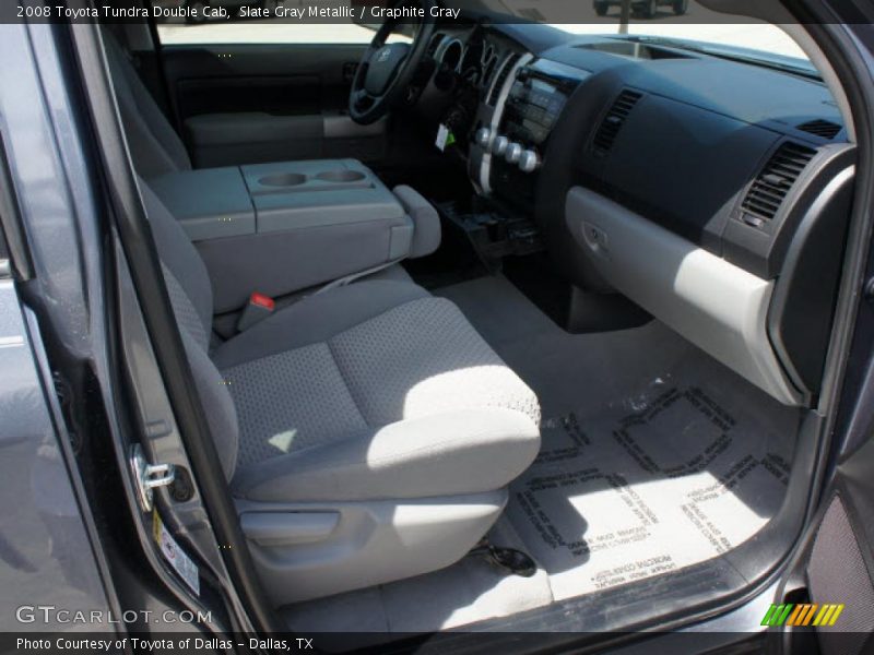 Slate Gray Metallic / Graphite Gray 2008 Toyota Tundra Double Cab