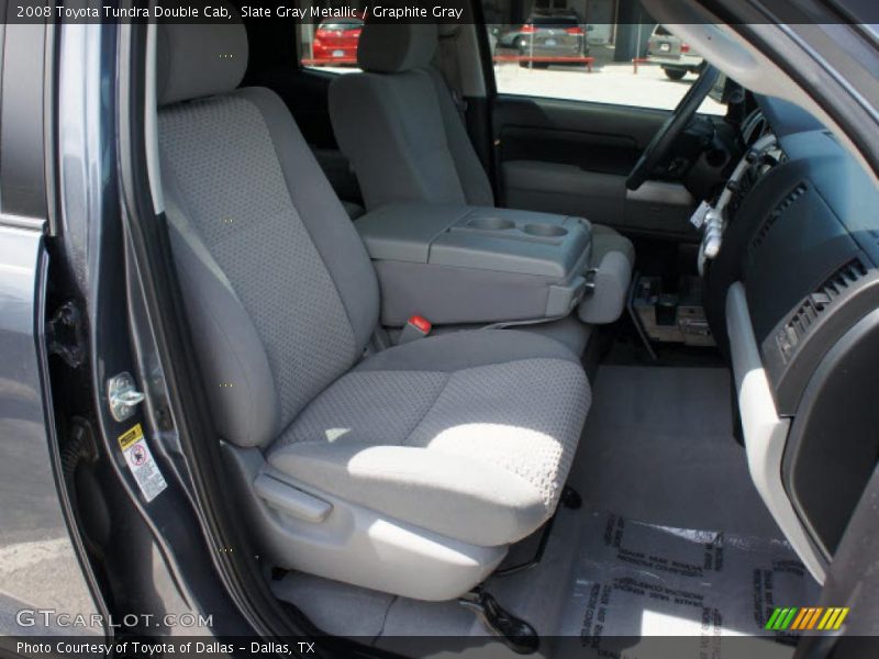 Slate Gray Metallic / Graphite Gray 2008 Toyota Tundra Double Cab