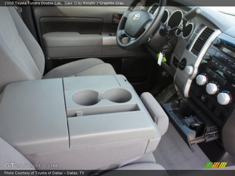 Slate Gray Metallic / Graphite Gray 2008 Toyota Tundra Double Cab
