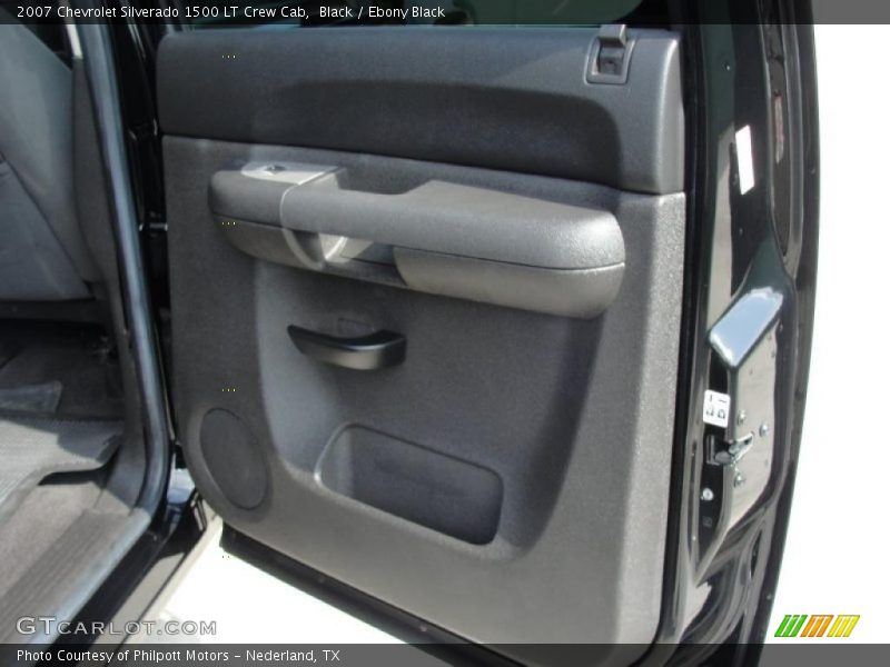 Black / Ebony Black 2007 Chevrolet Silverado 1500 LT Crew Cab