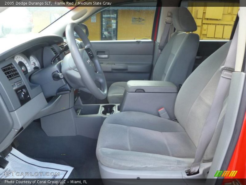  2005 Durango SLT Medium Slate Gray Interior