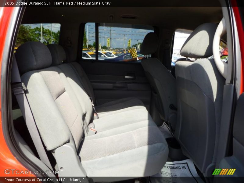 Flame Red / Medium Slate Gray 2005 Dodge Durango SLT