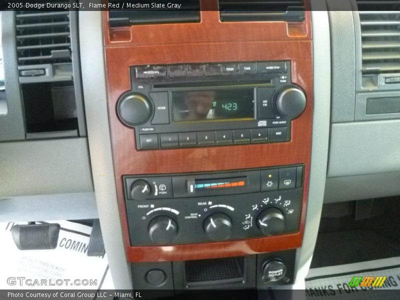 Controls of 2005 Durango SLT