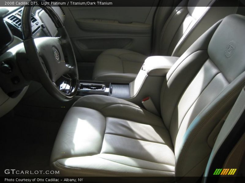 Light Platinum / Titanium/Dark Titanium 2008 Cadillac DTS