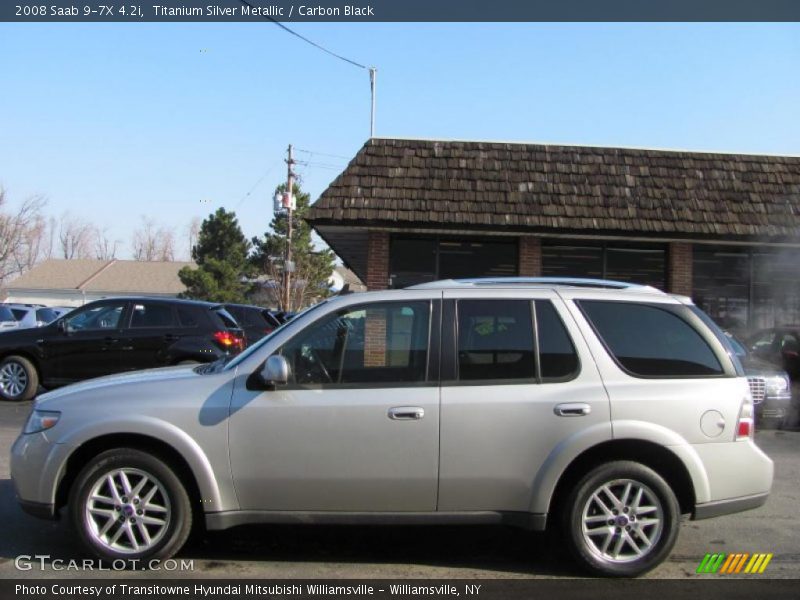 Titanium Silver Metallic / Carbon Black 2008 Saab 9-7X 4.2i