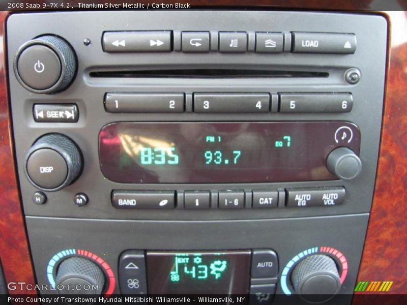 Titanium Silver Metallic / Carbon Black 2008 Saab 9-7X 4.2i